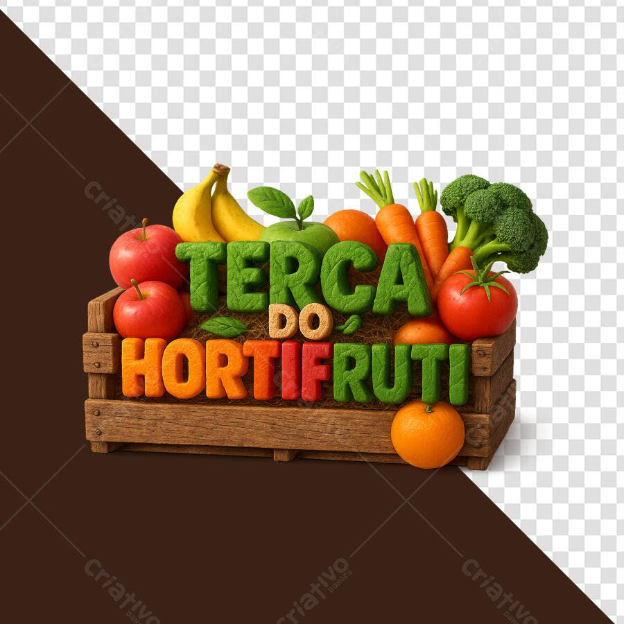Icone Terça do Hortifruti PNG com fundo transparente