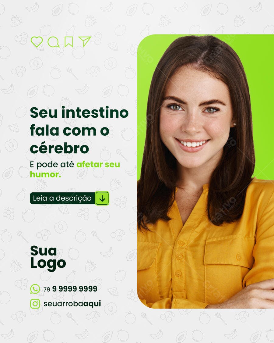Post para Redes Sociais PSD Editável