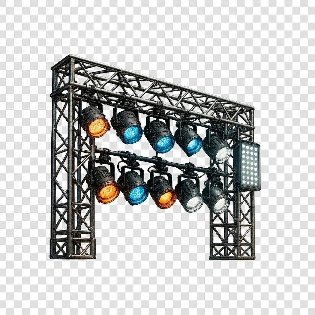 Icone de Luzes de Palco PNG com fundo transparente