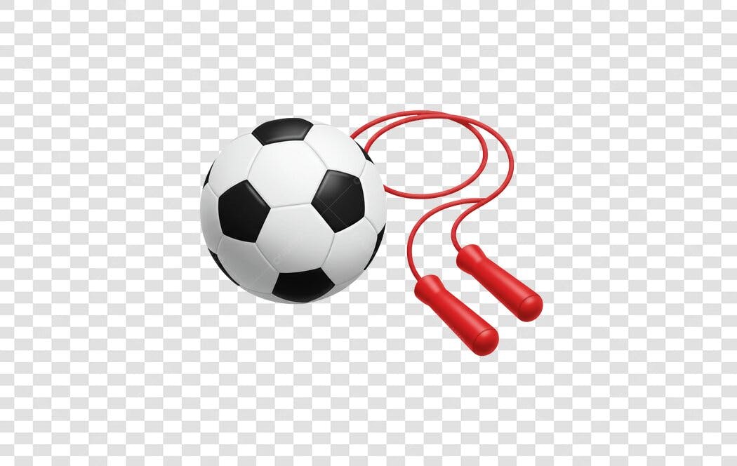 Icone Futebol e Corda PNG com fundo transparente