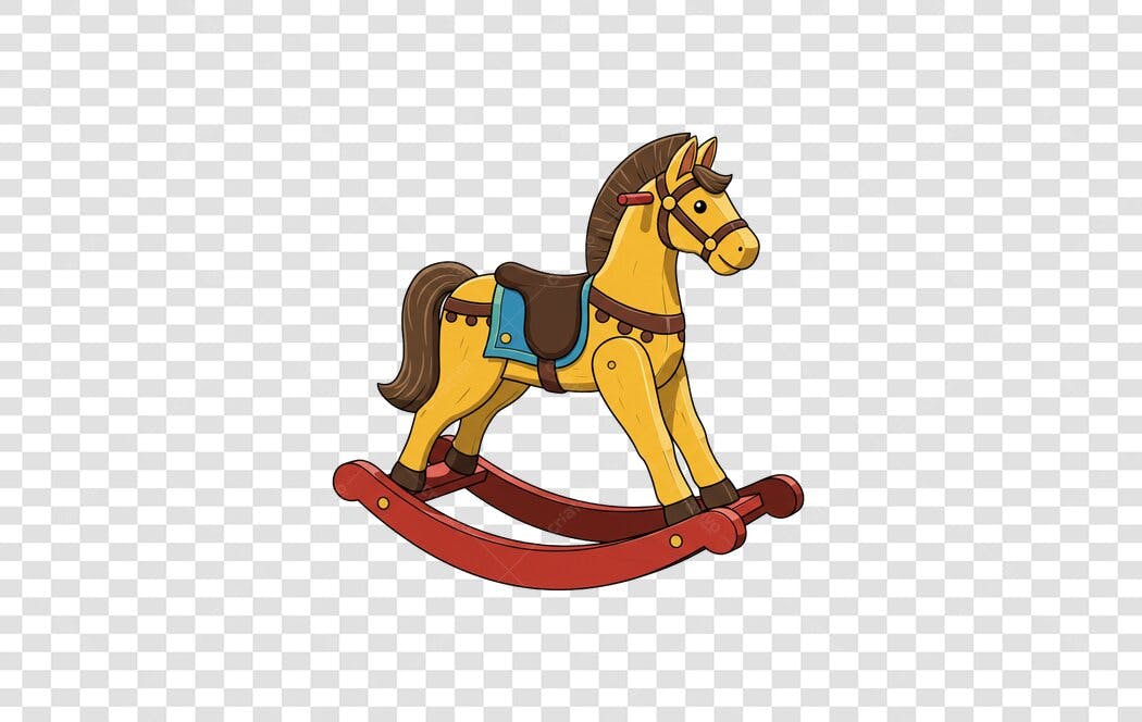Icone Cavalo de Balanço PNG com fundo transparente