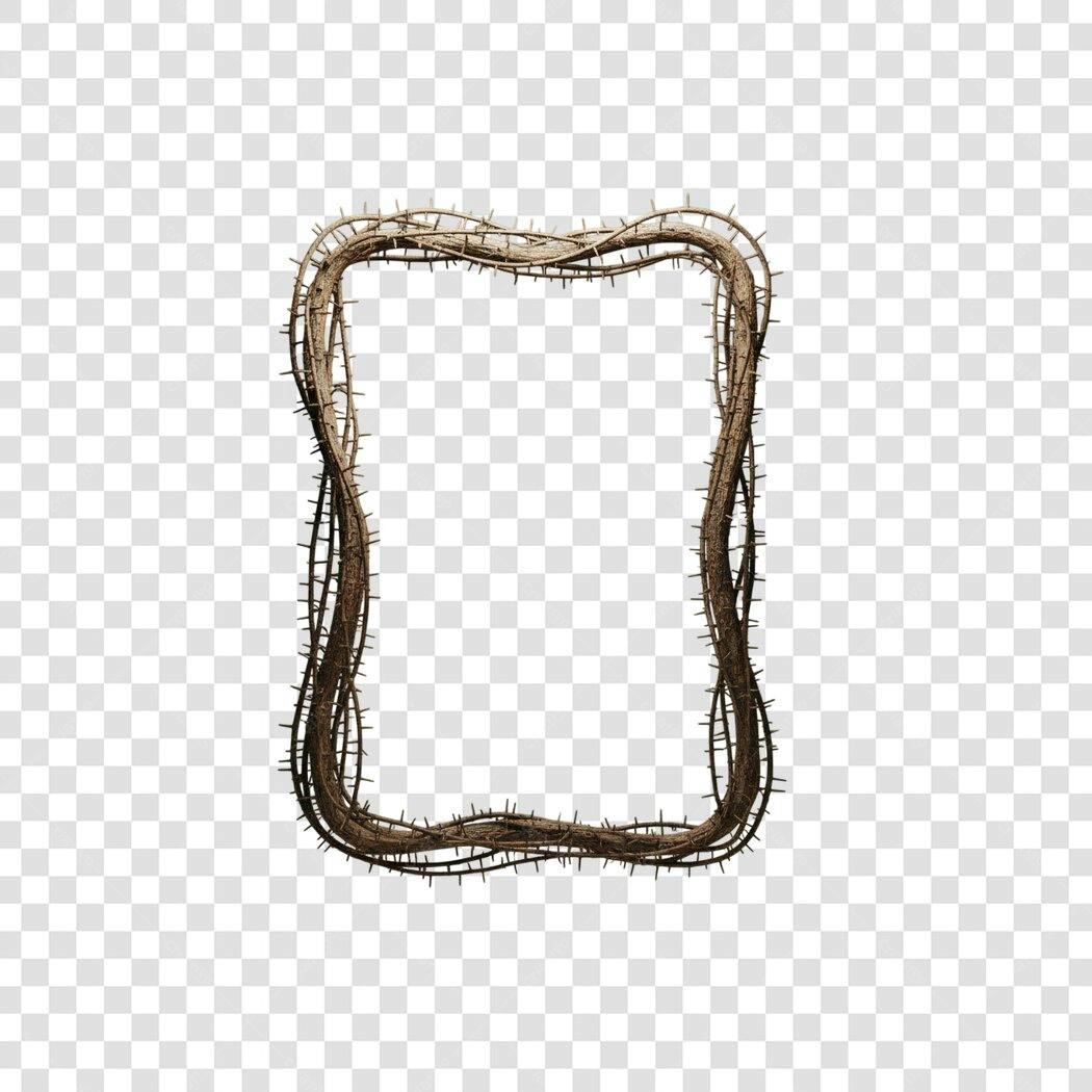 Moldura PNG com fundo transparente para Halloween