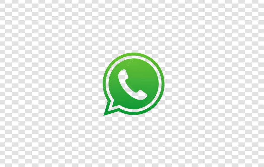 Ícone Contato WhatsApp PNG com fundo transparente