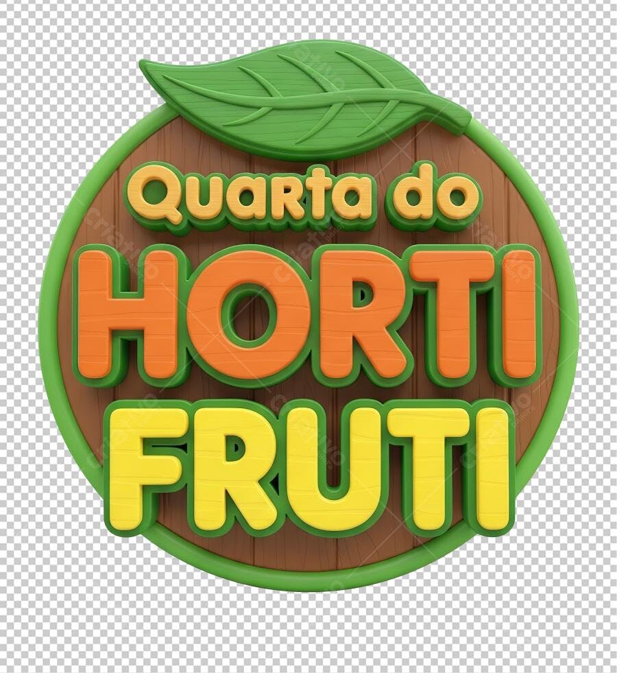 Selo Quarta do Horti Fruti PNG com fundo transparente