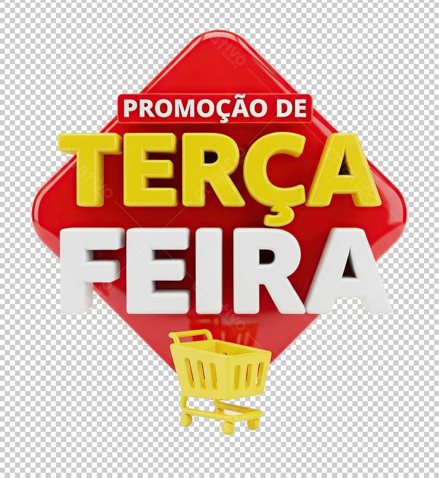 Banner Promoção Terça Feira PNG com fundo transparente