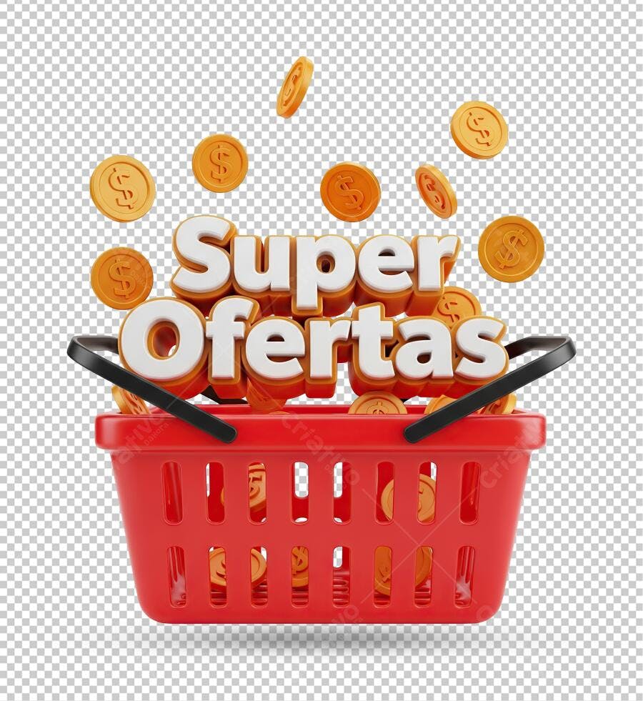 Icone Super Ofertas PNG com fundo transparente