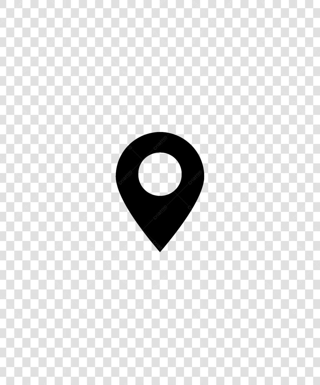 Ícone de localização PNG com fundo transparente