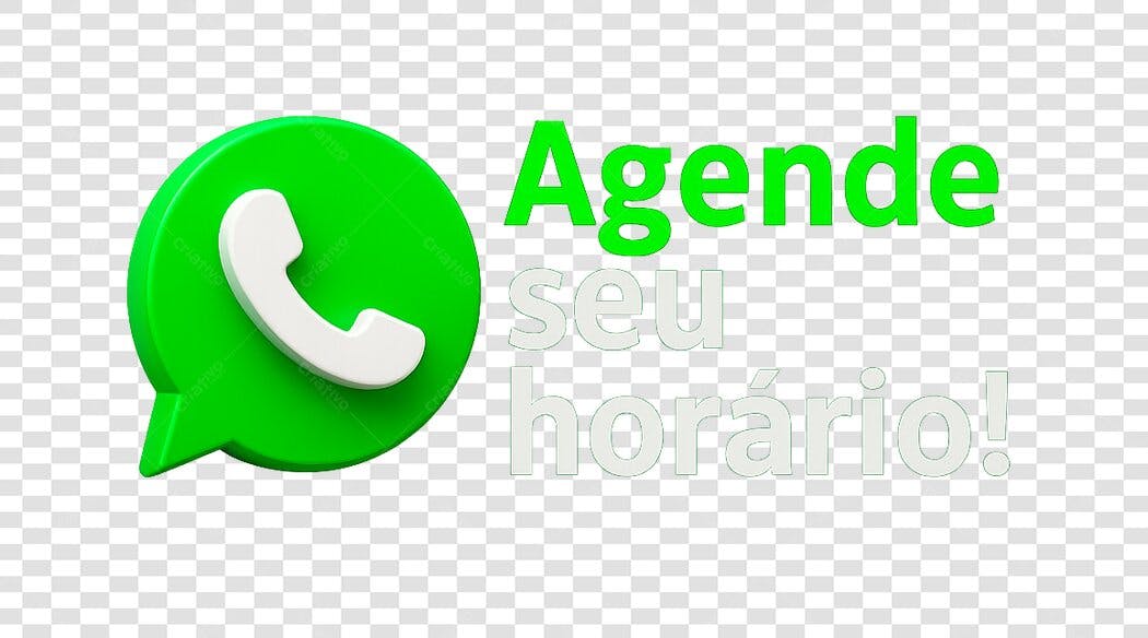 Botão Agende seu horário | PNG Transparente