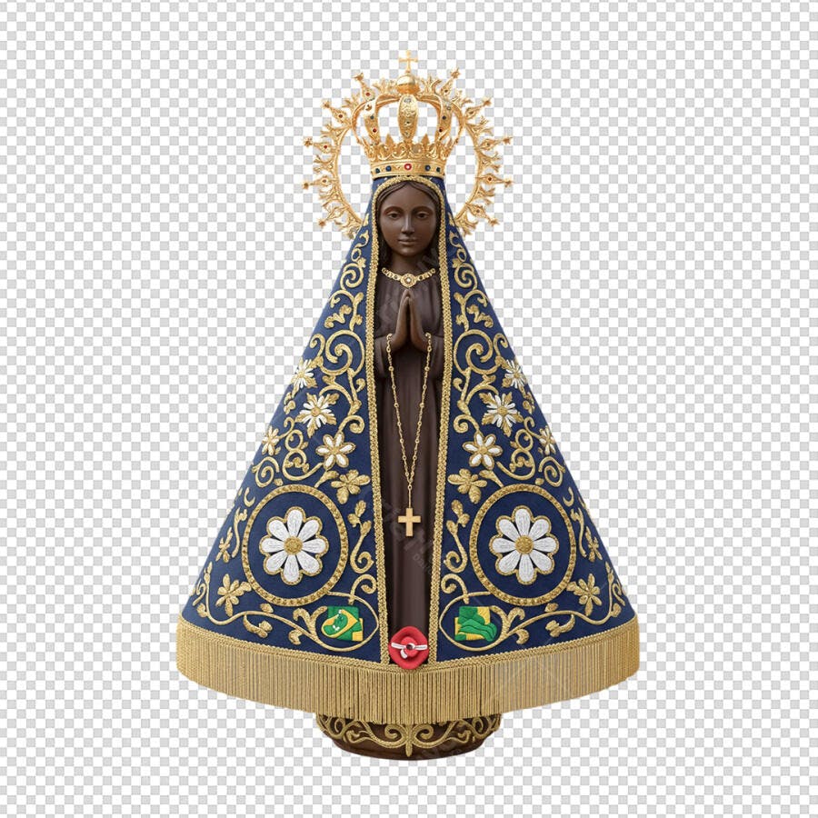 Flyer para Celebração Nossa Senhora Aparecida PSD Editável
