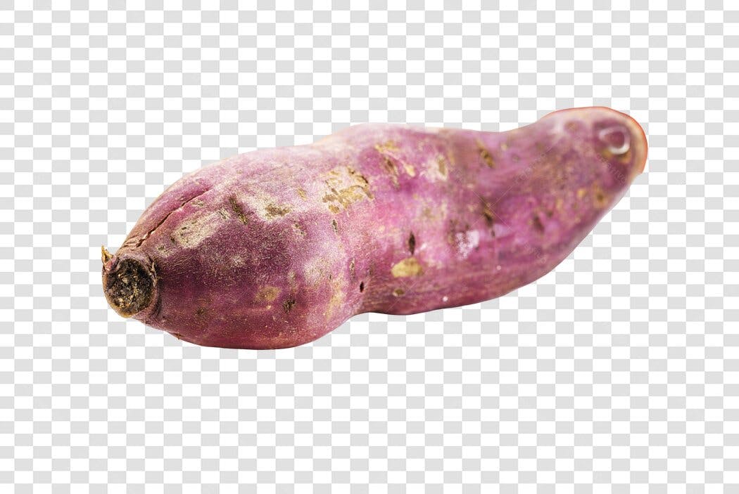 batata doce típica do brasil em png transparente