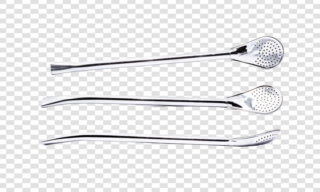 Recurso Gráfico Bombillas Metálicas para Mate e Chimarrão PNG com fundo transparente