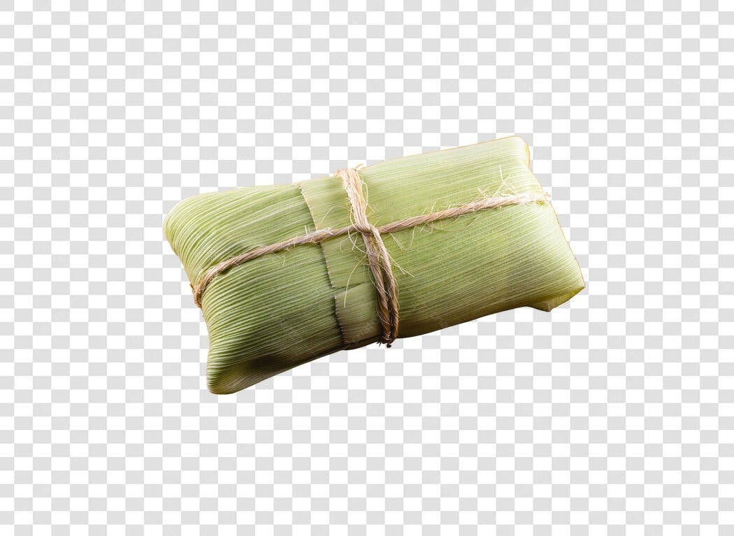 Pamonha tradicional de milho verde para Festa Junina PNG com fundo transparente