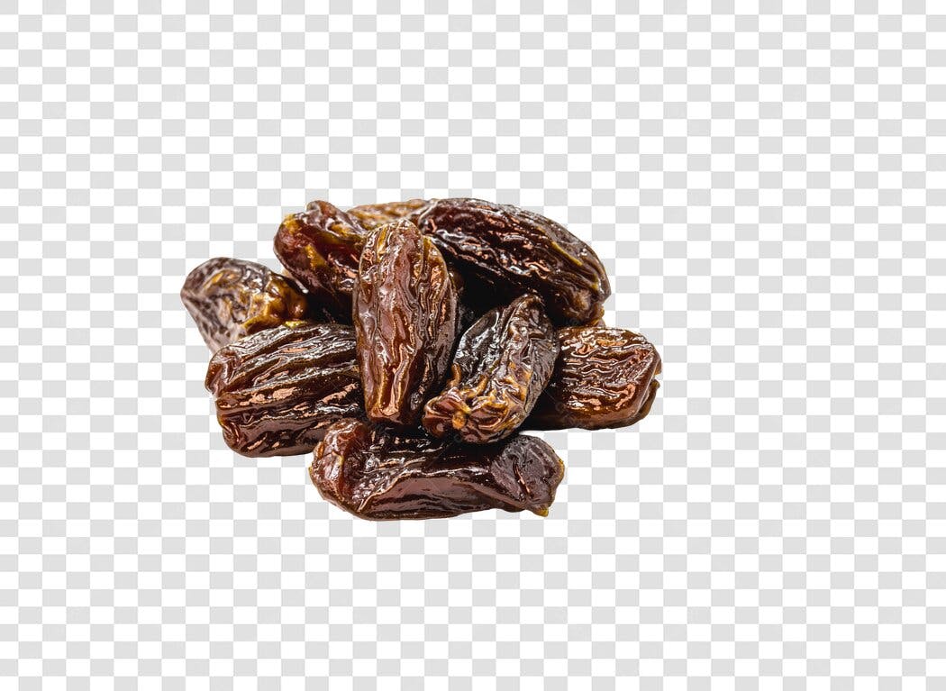Recorte de Tâmaras Secas Deliciosas Ingrediente Saudável PNG com fundo transparente