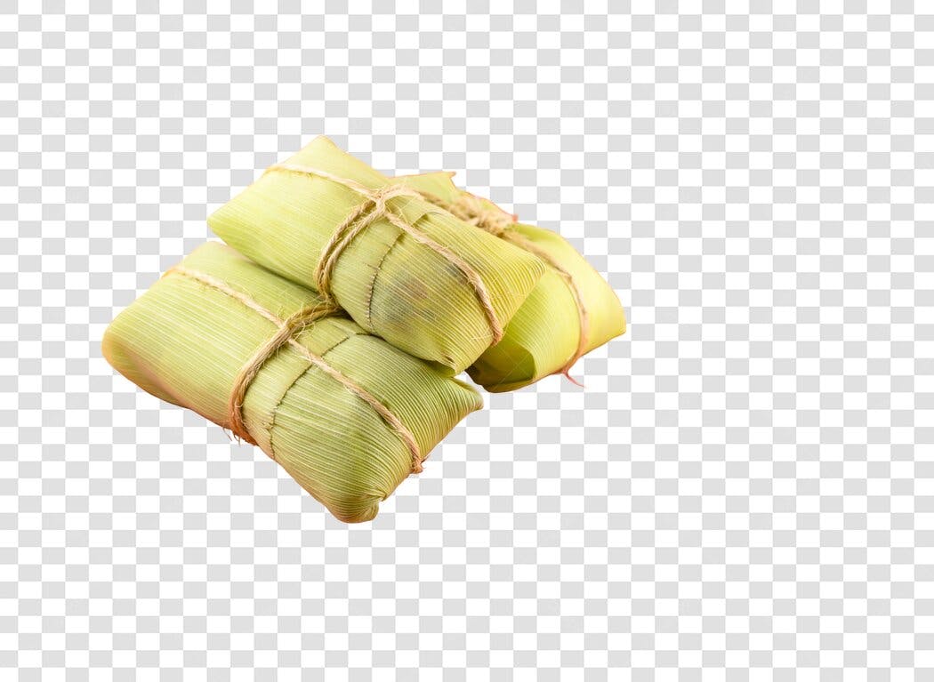 Elemento Culinário Pamonhas de Milho Festa Junina PNG com fundo transparente