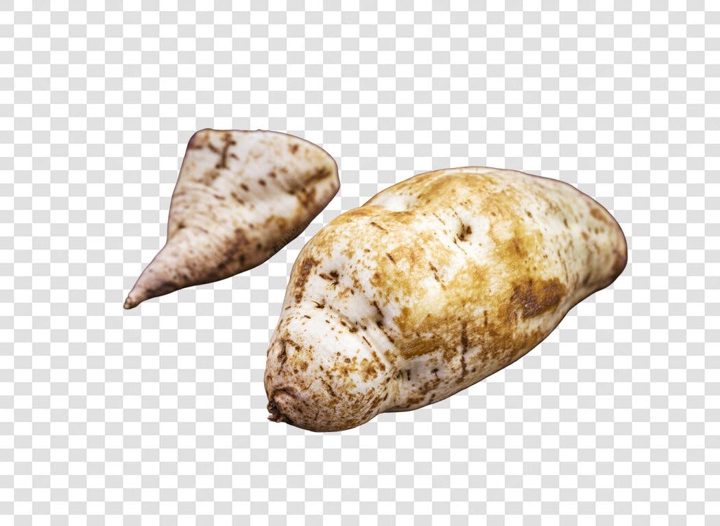 Alimento Batata Doce Fresca Integral PNG com fundo transparente