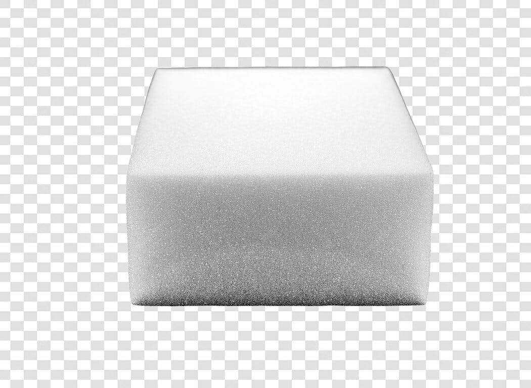 Elemento Bloco de Espuma Branco Cinza para Design PNG com fundo transparente