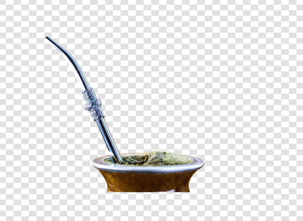 Ícone Chimarrão Gaúcho Tradicional Cuia e Bomba PNG com fundo transparente