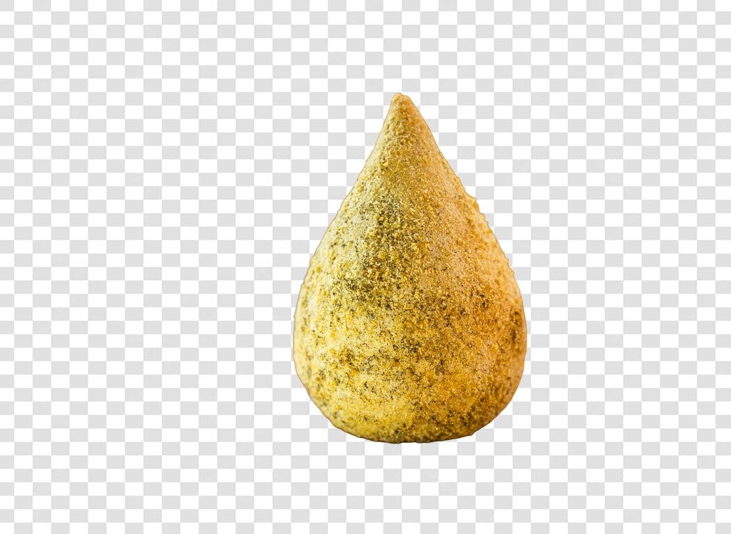Salgado Coxinha Brasileira Frita Deliciosa PNG com fundo transparente
