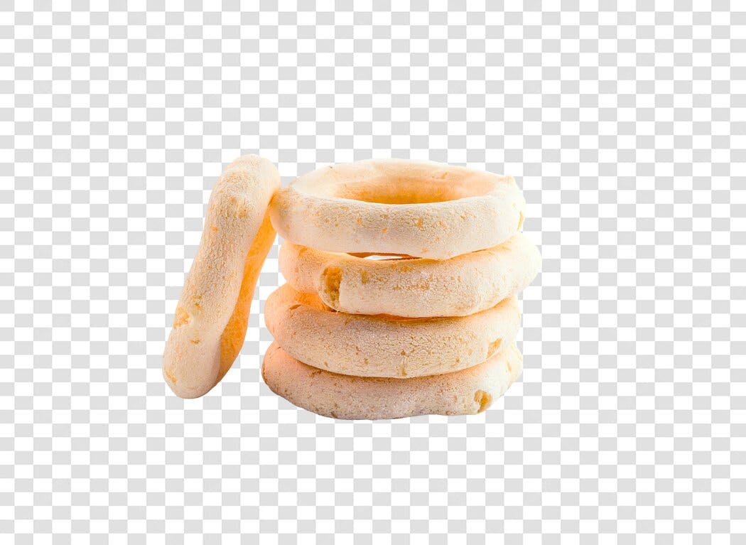 Biscoito de Polvilho Rosquinha e Palito PNG com fundo transparente