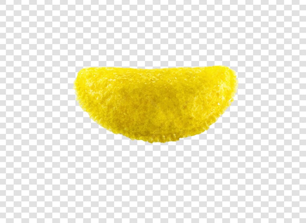 Salgado Pastel Amarelo Frito Snack PNG com fundo transparente