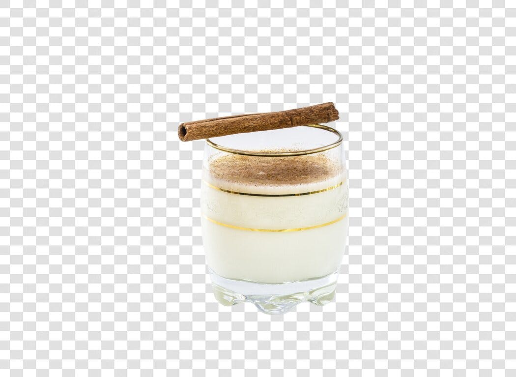 Post para Redes Sociais Eggnog Cremoso de Natal com Canela PNG com fundo transparente