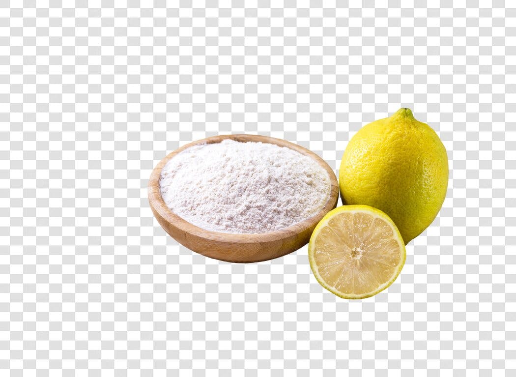 Ingredientes Culinários Farinha e Limões PNG com fundo transparente