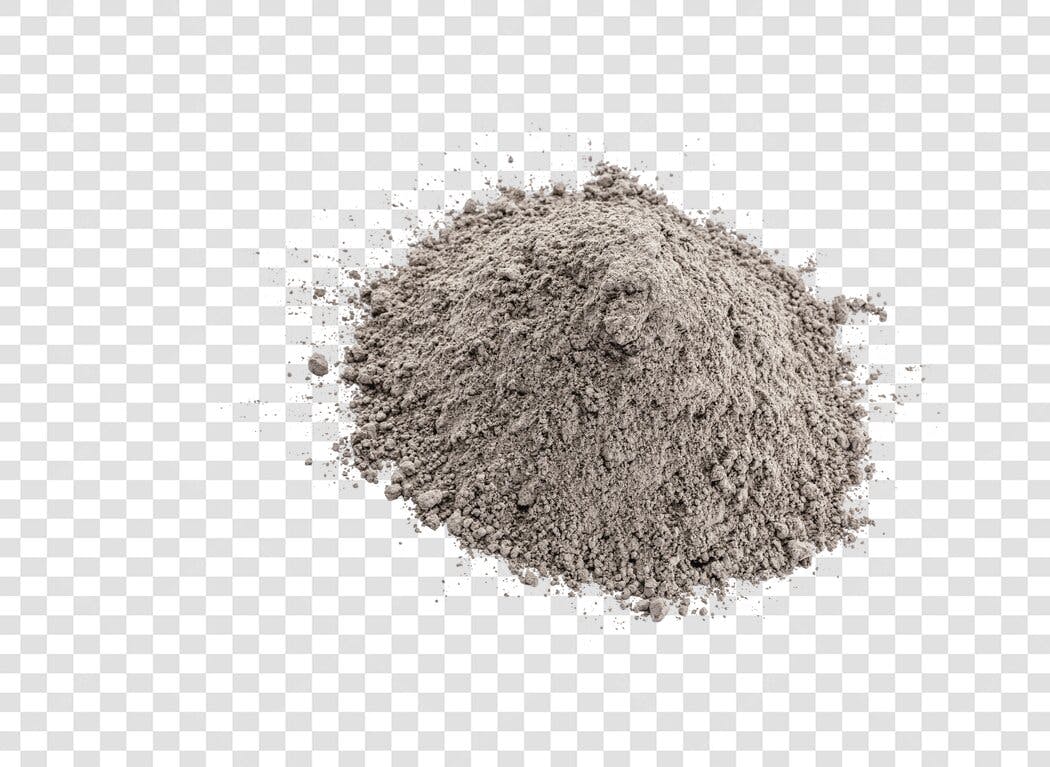 Material de Construção Pilha de Cimento Cinza PNG com fundo transparente