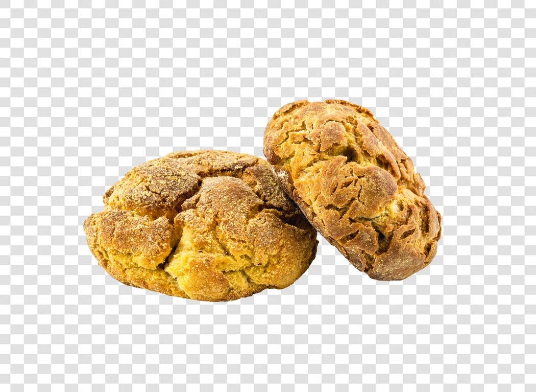 Pães Rústicos de Milho Broa PNG com fundo transparente