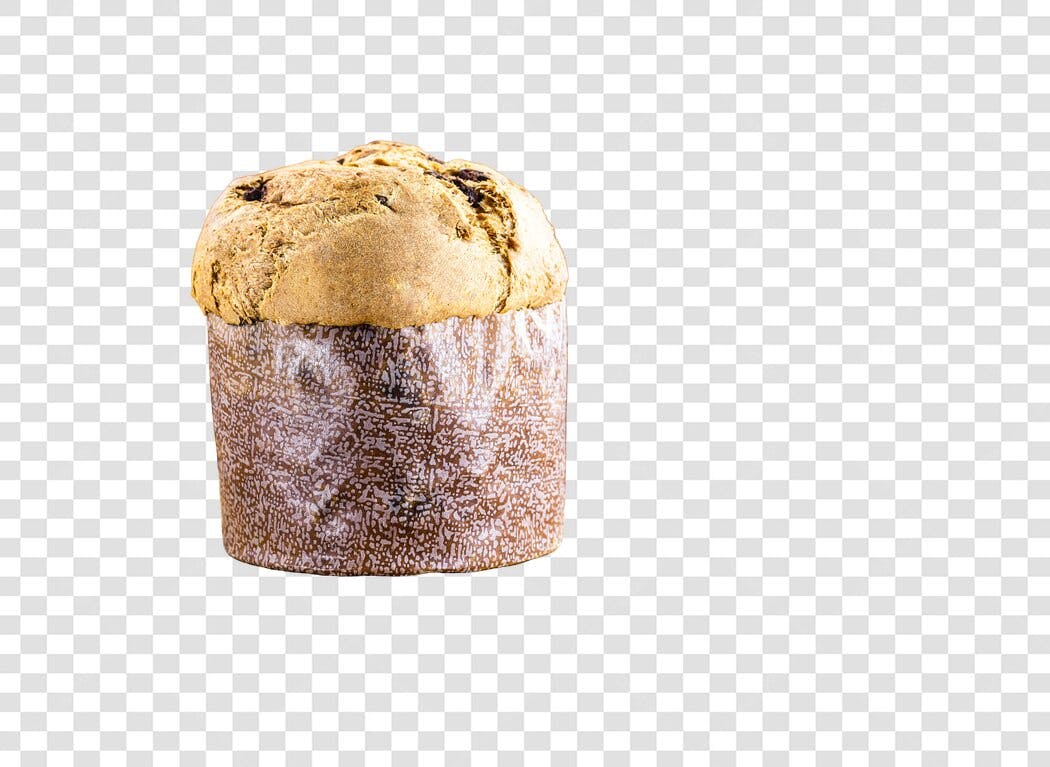 Elemento gráfico Panetone para Natal e Ano Novo PNG com fundo transparente