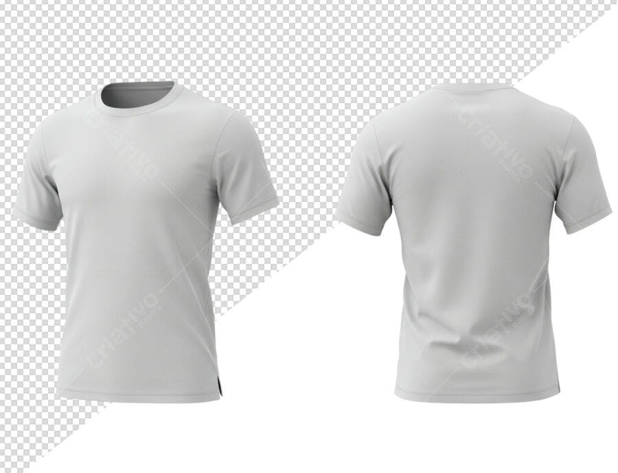 Mockup de Camiseta para Design de Estampas PSD Editável