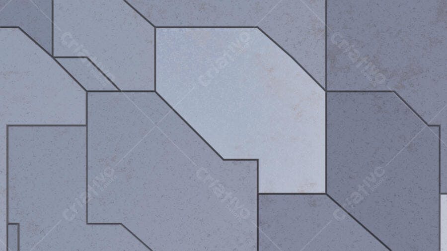 Textura concreto geométrico cinza azulado para material 3D
