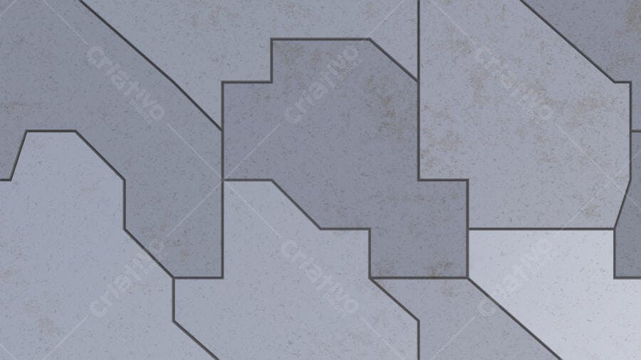 Textura concreto geométrico cinza para material 3D moderno