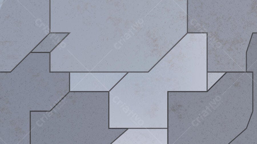 Textura concreto geométrico moderno cinza para fundo e 3D