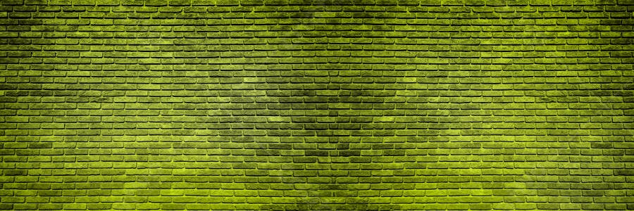 Textura Tijolo Verde Limão Envelhecido para Fundo Moderno