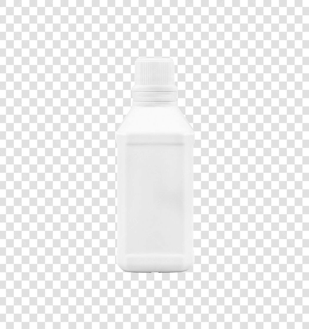 Frasco mockup retangular branco para produtos PNG com fundo transparente
