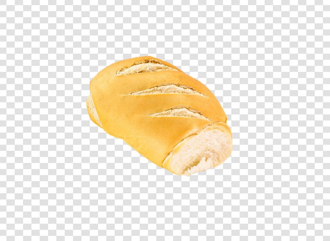 Elemento gráfico Pão Francês fresco PNG com fundo transparente