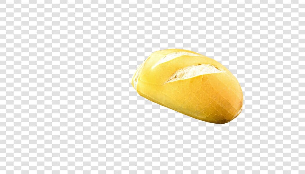 Elemento Gráfico Pão Francês Dourado Crocante PNG com fundo transparente