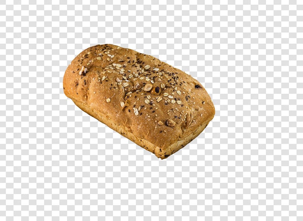 Elemento grafico Pão Multigrãos Saudável para Padaria PNG com fundo transparente