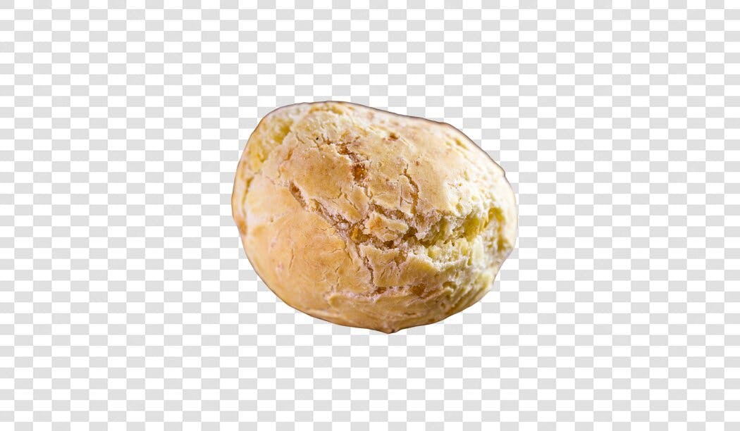 Imagem de Alimento Pão de Queijo dourado PNG com fundo transparente