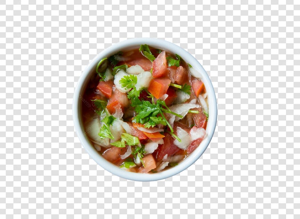 Imagem para Marketing de Comida Salsa Fresca Mexicana PNG com fundo transparente