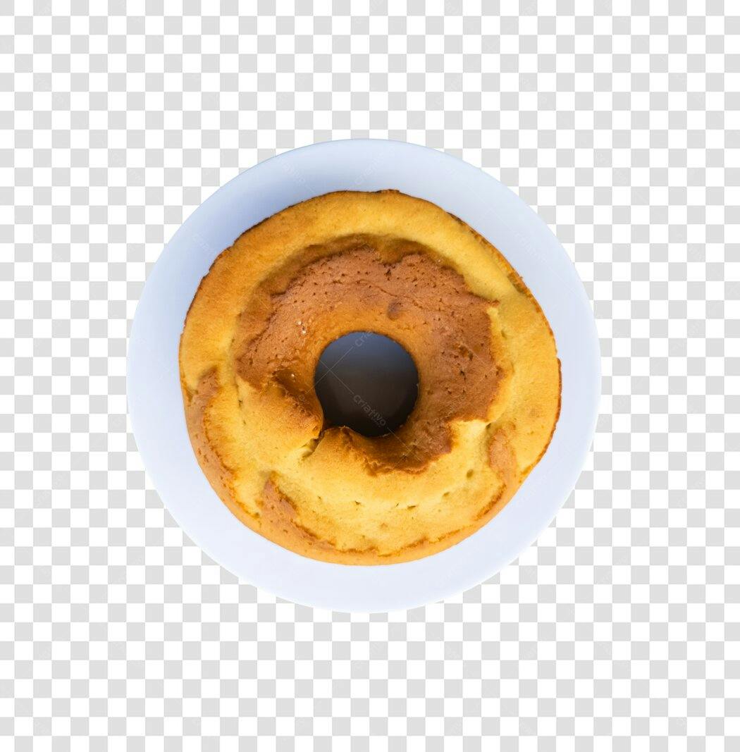Imagem de Bolo de Fubá Caseiro Delicioso PNG com fundo transparente