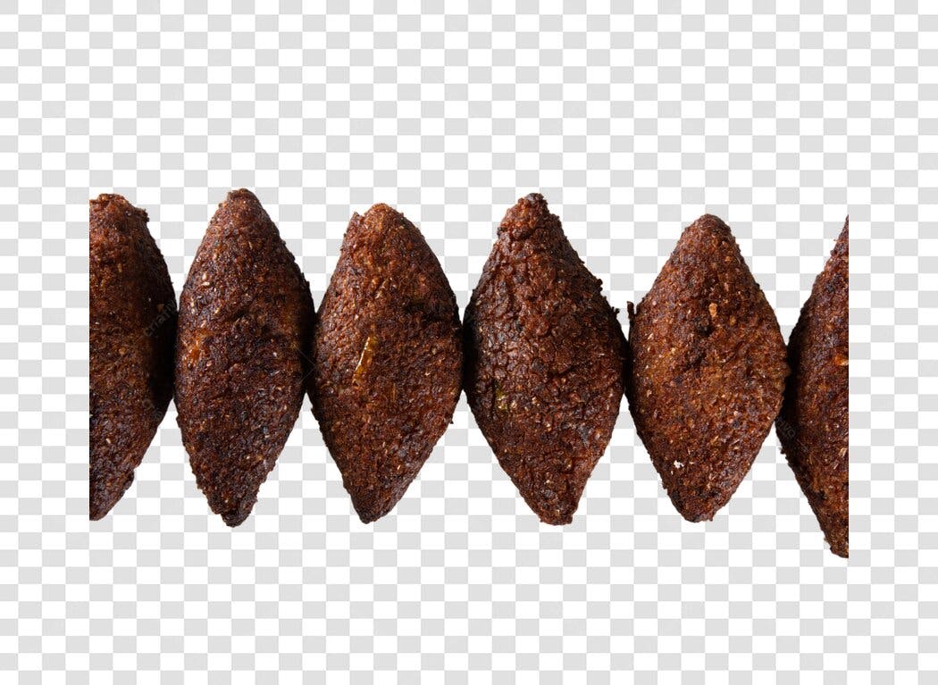 Foto de Kibbeh frito árabe para menu de restaurante PNG com fundo transparente