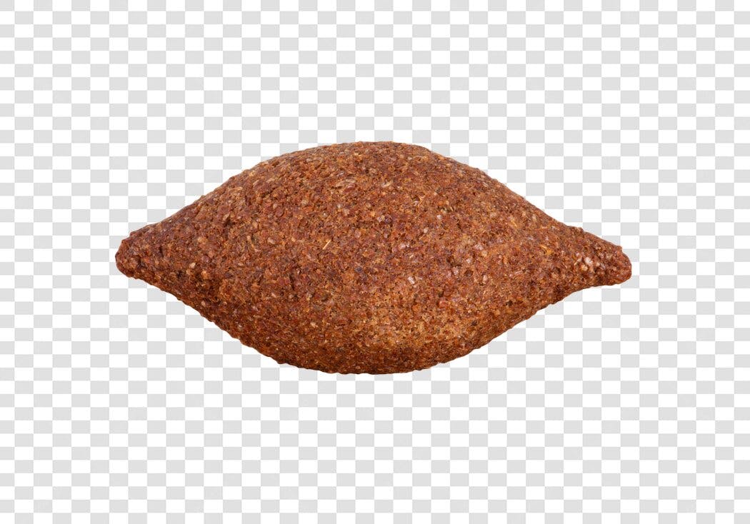 Comida Quibe frito crocante para menu culinária árabe PNG com fundo transparente