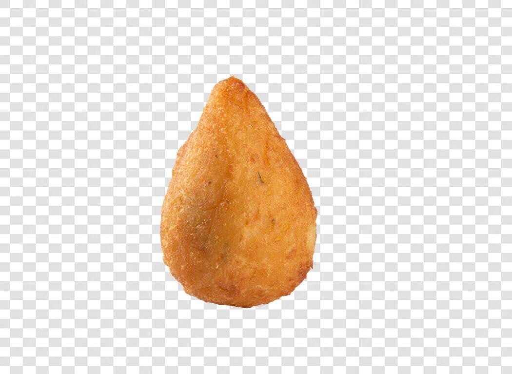 Imagem de Coxinha Frita Dourada Alimento Brasileiro PNG com fundo transparente