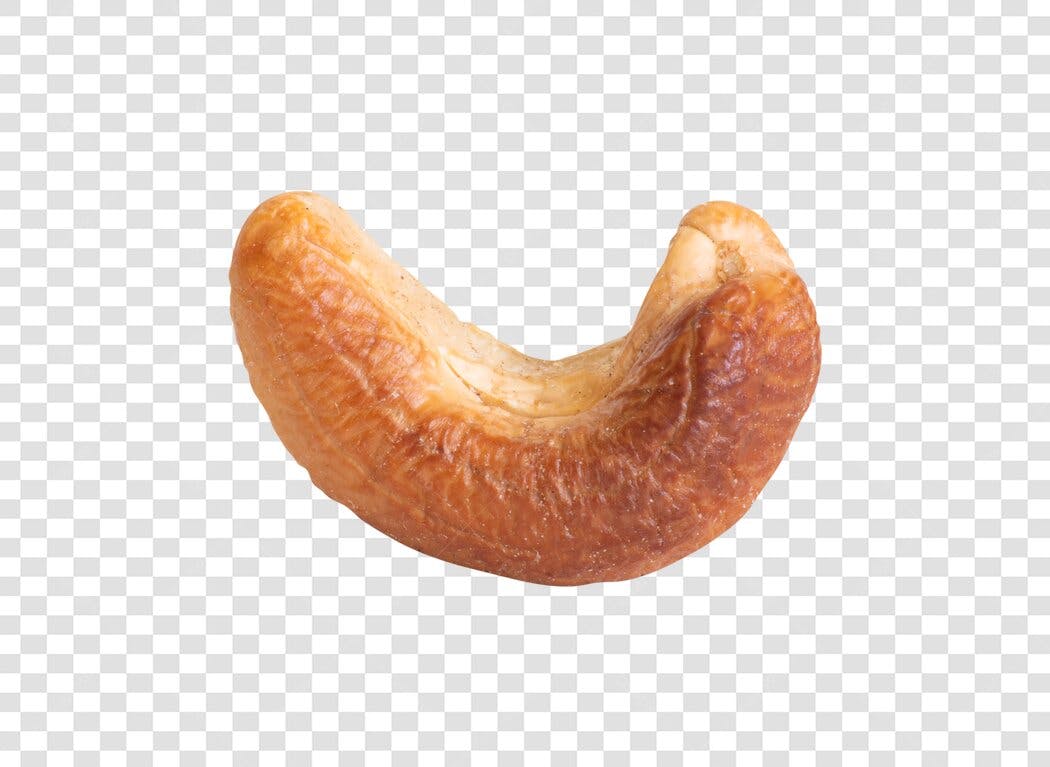 Elemento gráfico Castanha de Caju Torrada Saudável PNG com fundo transparente