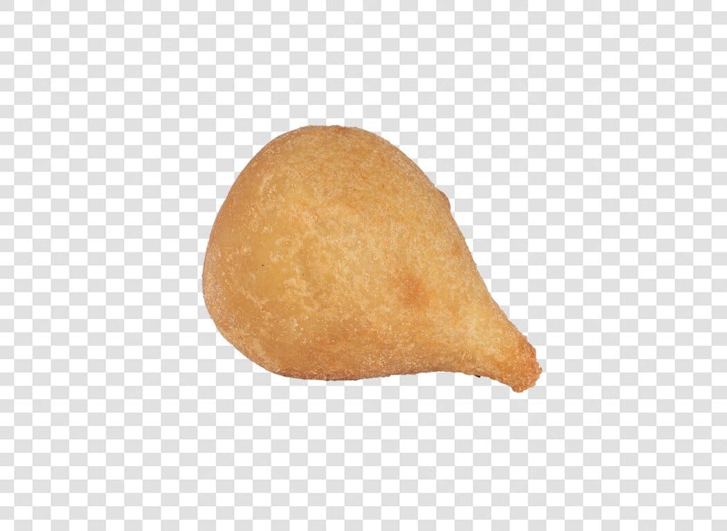 Elemento para Menu Coxinha Salgado Frito Dourado PNG com fundo transparente