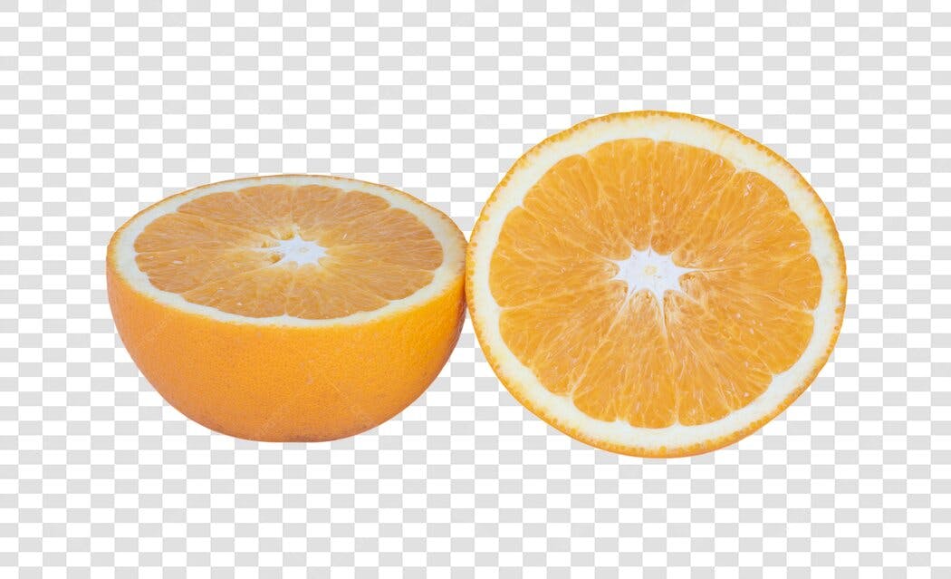 Recorte Laranja Fatiada Fresca para Designers PNG com fundo transparente
