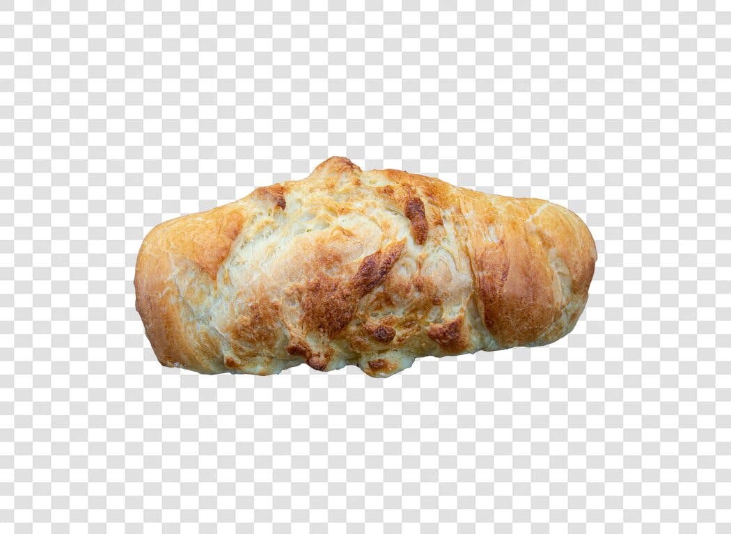 Elemento para padaria Pão caseiro assado dourado PNG com fundo transparente
