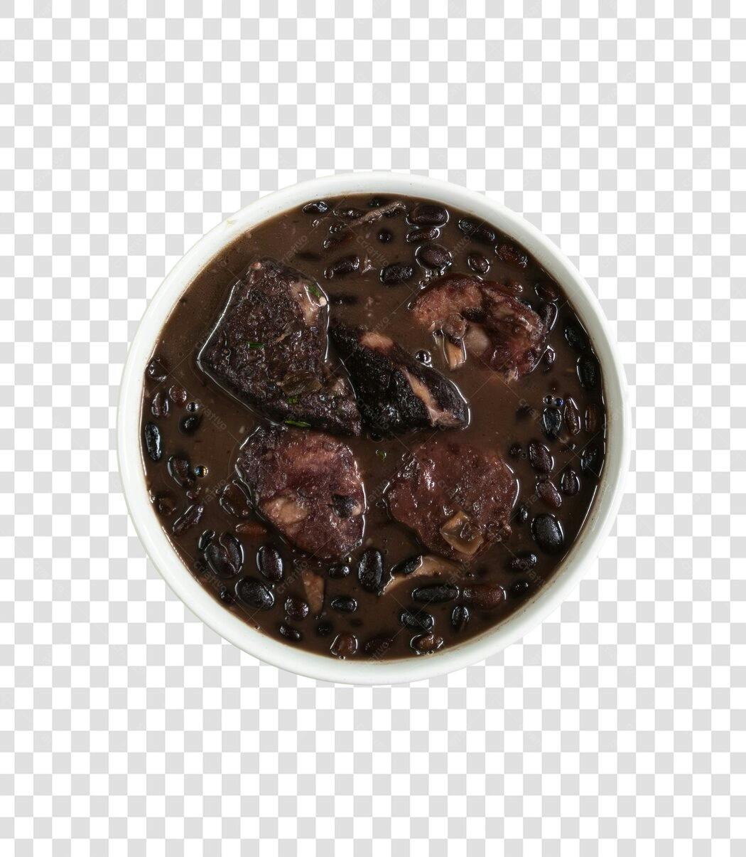Foto de Feijoada Brasileira para Menu de Restaurante PNG com fundo transparente
