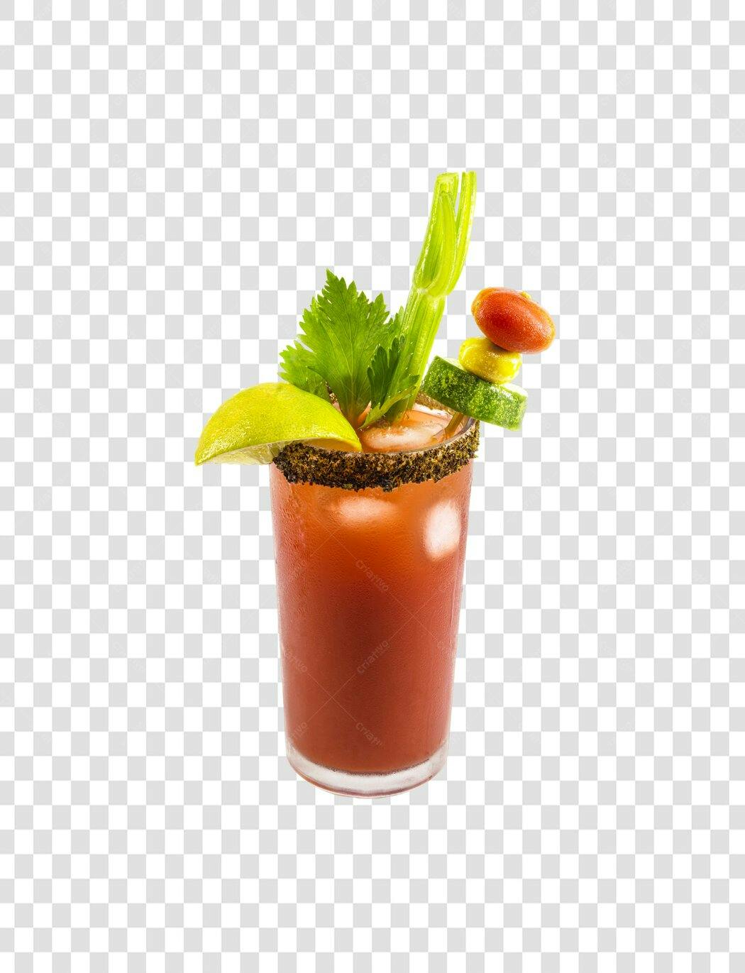 Foto de Drink Bloody Mary para Redes Sociais PNG com fundo transparente